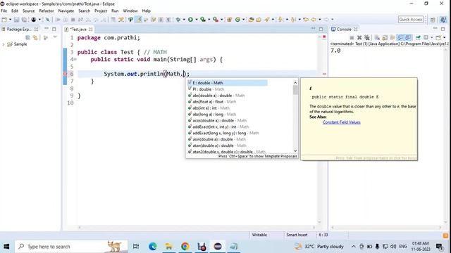 JAVA MATH смотреть онлайн