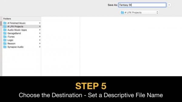 Logic Pro X - How to Export your Track (WAV or MP3)