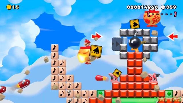 All Super Mario Sunshine Boss Battles Recreated in Super Mario Maker 2 смотреть онлайн