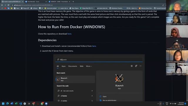 Memory-Game by Docker Container | PyGame смотреть онлайн