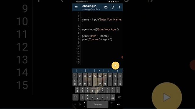 PYTHON #7 - GETTING USER INPUT - PYTHON HAUSA смотреть онлайн