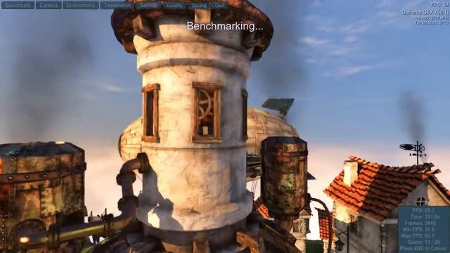 Heaven Benchmark 4.0 Highest Settings (GeForce GTX 750 Ti) смотреть онлайн