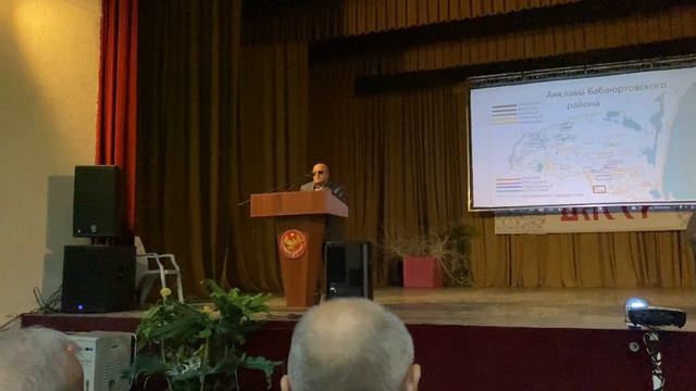 Выступление аксайского аксакала на публичных слушаниях по вопросам ЗОЖ. с. Бабаюрт, 10.09.2021 год.