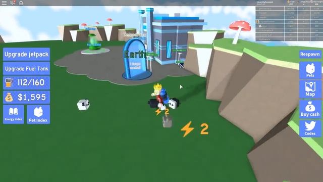 ПОЛЁТ В КОСМОС НА 1.000.000КМ! СИМУЛЯТОР ДЖЕТПАКА ROBLOX смотреть онлайн