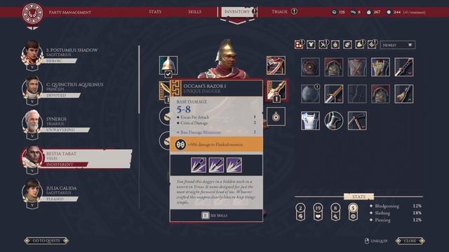 How to Craft Weapons, Armor and Tactical Items (Bandages, Pilum, etc.) in Expeditions: Rome! смотреть онлайн