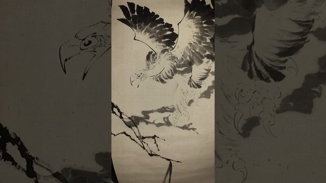 Chinese Ink Brush Eagle and Pine Tree｜Chinese Painting｜TimeLapse｜Drawing｜Joey Pang｜JP Tattoo Art смотреть онлайн