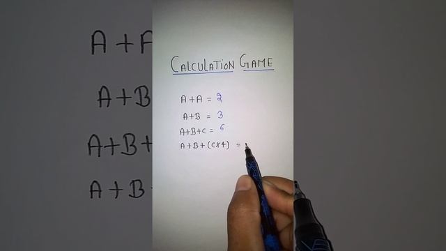 Calculation Game @growthplusmath6648 смотреть онлайн