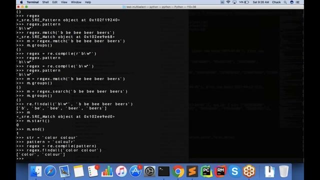 Regex in Python смотреть онлайн