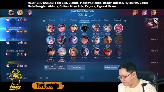 🔴 LIVE PUSH SOLO RANK MAIN TRY HARD VS HAVE FUN LEBIH BAIK MANA ❓ LIVESTREAM MOBILE LEGENDS смотреть онлайн