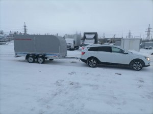 Двухосный прицеп 3,5х1,5 метра. Тавиалс С3515. Почти ГАЗель!