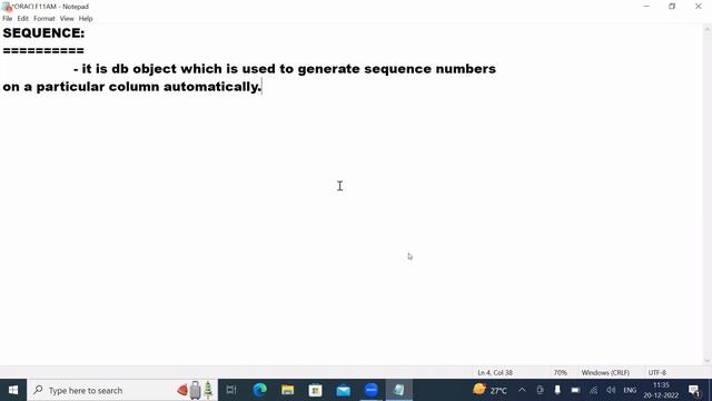 SQL | SEQUENCE | PL/SQL смотреть онлайн