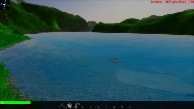 First version of the new fish - StaudSoft's Synthetic World смотреть онлайн