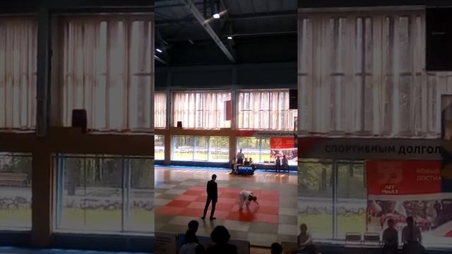 Младшая группа дзюдо г. Шелехов Никанюк Александр 1 Бой смотреть онлайн
