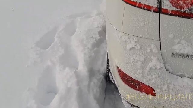 Покатались на Santa-fe 4x4 "зимние шины не, не слышали" смотреть онлайн