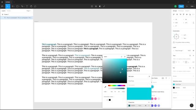 Figma Tutorial - Lesson 35 - Editing and Unlinking Styles смотреть онлайн