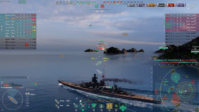 World Of Warships Gneisenau Victory Gertrud Lutjens 2023 02 17 15 29 34 02 1 смотреть онлайн