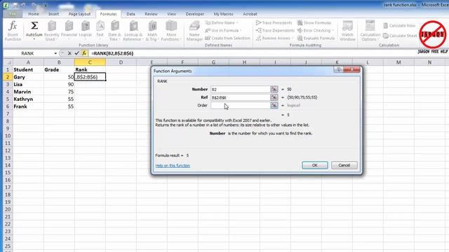 Excel: How to Use the RANK, RANK.EQ and RANK.AVG Functions смотреть онлайн