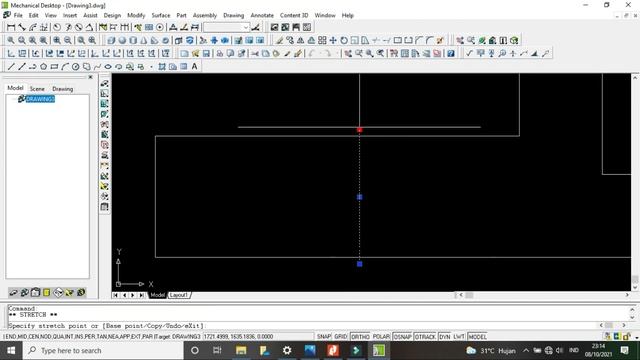 Autocad Mechanical 2006 #1 | 2D Modeling Basic Beginners смотреть онлайн
