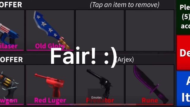 WHAT PEOPLE TRADE FOR OLD GLORY SET IN ROBLOX MURDER MYSTERY 2!! (mm2) смотреть онлайн