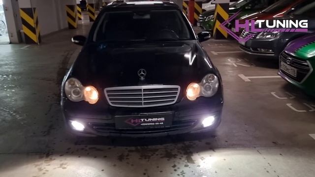 Замена линз на Mercedes Benz C Klasse Aozoom A7 смотреть онлайн