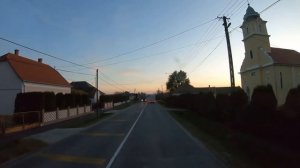 Венгрия. Деревни Венгрии. Граница Венгрия - Словения