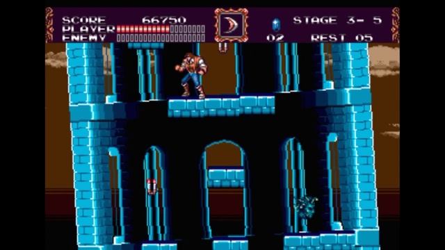 Sega Mega Drive 2 (Smd) 16-bit Castlevania - Bloodlines Stage 3