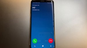 Samsung Galaxy S9: WhatsApp, Telegram & Viber Incoming Call