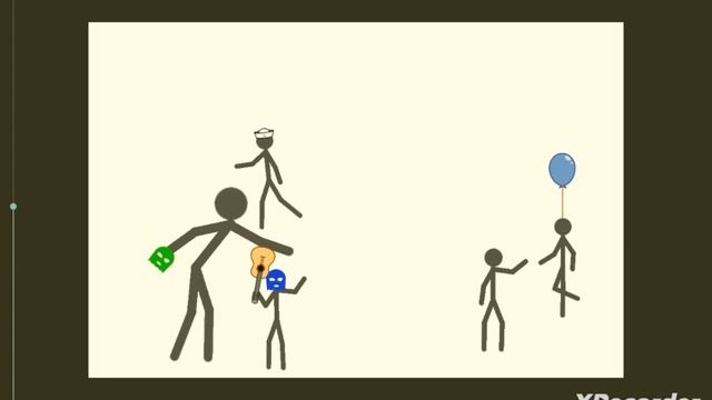 Рисуем мультфильмы 2 (1 гигант vs 4 стикмена) смотреть онлайн