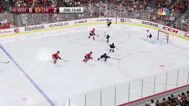 NHL 16: Capitals (30-27-5) at Blackhawks (28-29-6) (2/28/2016) смотреть онлайн