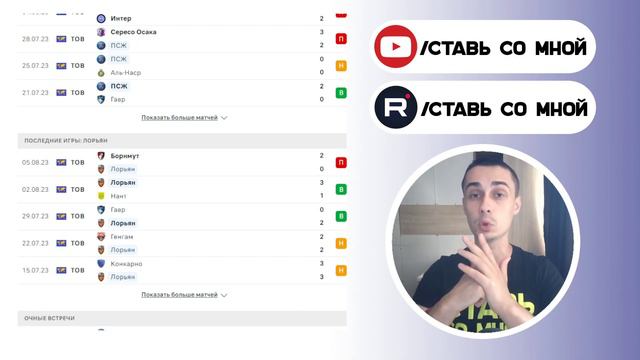 ПСЖ – Лорьян прогноз | Франция, Чемпионат Франции, Лига 1 | Прогноз на матч. 12.08.23 смотреть онлайн