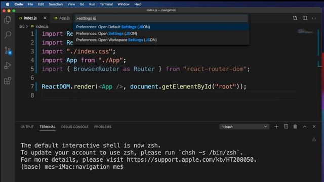 How to reset settings in Visual Studio Code for MacOS or Windows? смотреть онлайн