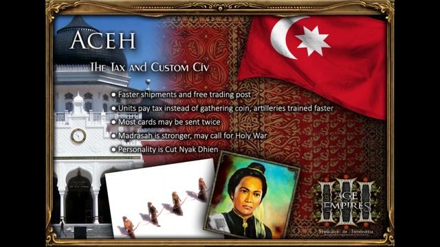 Age of Empires III: Struggle of Indonesia - soundtrack: theme music смотреть онлайн