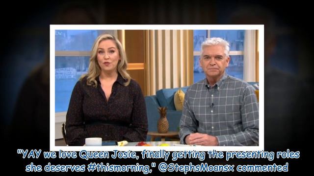 Josie Gibson steps in as Holly Willoughby forced to miss This Morning смотреть онлайн