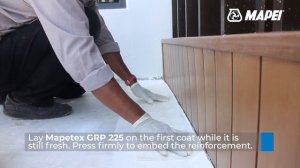 Waterproofing roof slabs with MAPEI Aquaflex Roof 77