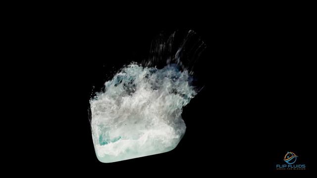 Surface Force Field on some stairs (FLIP Fluids Addon) смотреть онлайн