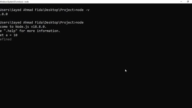 3. node REPL смотреть онлайн