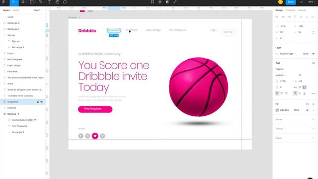 my first landing page design in Figma смотреть онлайн