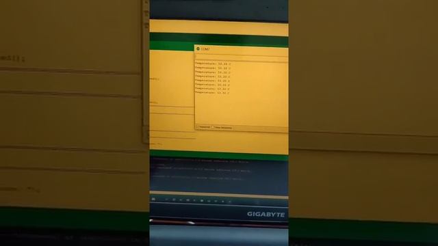 Video testing temperature sensor NodeMCU-32S смотреть онлайн