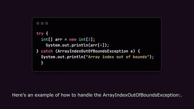 Handling Runtime Exceptions in Java смотреть онлайн