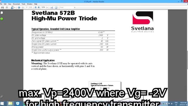 audio lecture 49, high mu triode 572B, for class A2 AB2 high power SE or PP tube amplifier смотреть онлайн