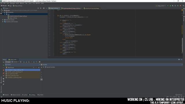 [Stream #6] CS LAB: Making a Python Turtle Interpreter смотреть онлайн