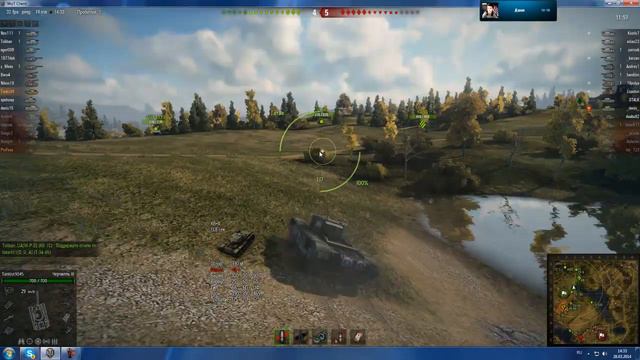 FAIL из-за Skype (Играю в WoT с модпаком от Jova) часть 4 смотреть онлайн