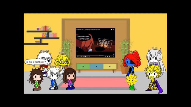 Undertale Reacts To Underplayer Parts 1-6
