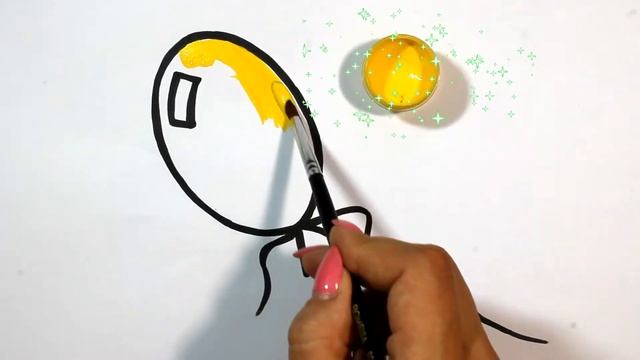 How to Draw Baloon for Children | Как Нарисовать Воздушный Шарик для Детей смотреть онлайн