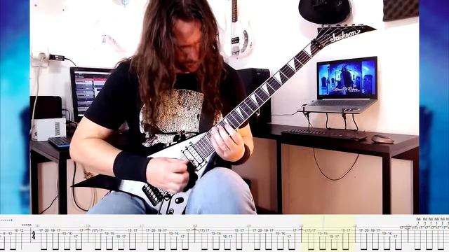 Children of Bodom - Hate Me! Guitar Cover (With Tabs on screen!) смотреть онлайн