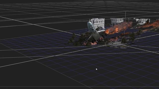 Blender Plane crash VFX breakdown смотреть онлайн