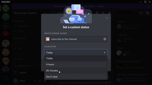 Discord: How to Set Custom Text Under Your Name (Statuses) смотреть онлайн