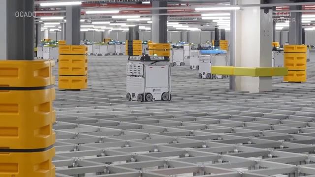 Роботы на автоматизированных складах крупных компаний