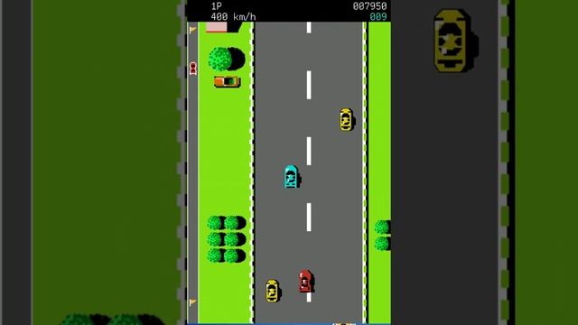 NES ROAD FIGHTER | CLASSIC ROAD RACING | Car Racing Games | 8 Bit Classic Game смотреть онлайн