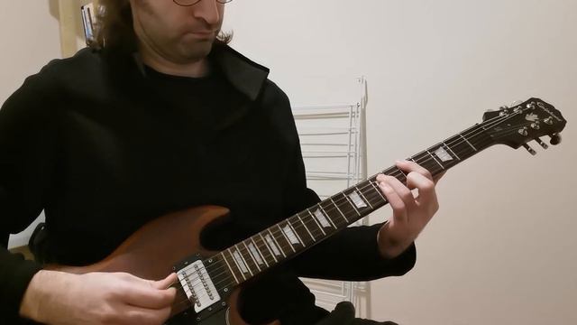 Black Sabbath - Sweet Leaf main riff cover - Modified Epiphone G400 SG with John Birch Pickups смотреть онлайн